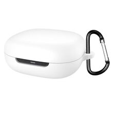 Per gli auricolari wireless Shokz OpenFit 2 T920 Custodia protettiva in silicone (bianco)