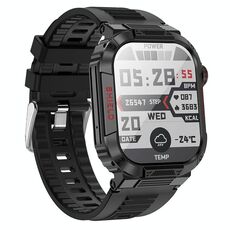 BOROFONE BD9 Smart Sports Watch, schermo da 2,01 pollici, supporto chiamate BT (nero)