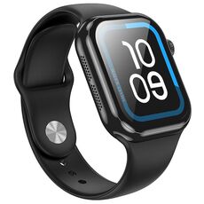 Orologio sportivo intelligente BOROFONE BD12, schermo da 2,01 pollici, supporto chiamata BT (nero)