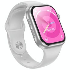 Orologio sportivo intelligente BOROFONE BD12, schermo da 2,01 pollici, supporto per chiamate BT (argento)