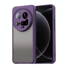 Per Xiaomi 15 Ultra Fan Dun Series TPU Hybrid PC Custodia per telefono glassata (viola)
