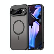 Per Google Pixel 9 Pro XL Fan Dun Series TPU Hybrid PC Frosted Magsafe Custodia per telefono (nero)
