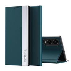 Per Samsung Galaxy S25 Edge 5G Custodia per telefono in pelle adsorbimento elettrolitica laterale (indaco)