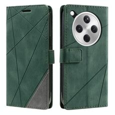 Per OPPO Find X8 Pro 5G Custodia in pelle con cuciture Skin Feel (verde)