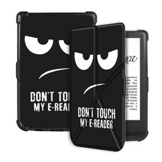 Per Pocketbook B606 628 633 632 627 616 Custodia per tablet intelligente in pelle TPU con deformazione della pittura (Big Eye ME)