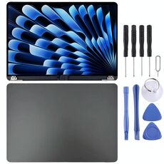 Per MacBook Air 15 pollici M3 A3114 2024 EMC8612 Schermo LCD completo (grigio)