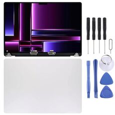 Per MacBook Pro 16,2 pollici A2991 2023 EMC8408 Schermo LCD originale completo (argento)