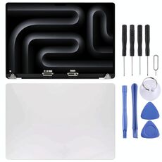 Per MacBook Pro M3 Pro 14 pollici A2992 2023 EMC8407 Schermo LCD originale completo (argento)