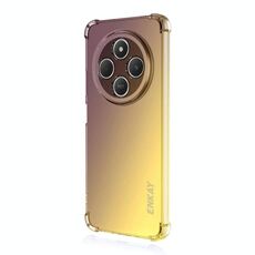 Per Redmi 14C ENKAY Hat-Prince Gradient Airbag TPU Custodia per telefono (Viola Oro)