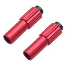 2 pezzi Viti di rifinitura centrale del cambio da strada da montagna Viti di regolazione coassiale del cambio manuale da 4 mm (rosso)