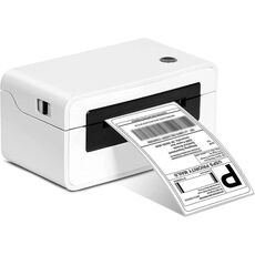 Stampante elettronica per lettere di vettura HPRT N41 Bluetooth versione Express, spina: spina USA (bianco)