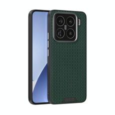 Per Xiaomi 15 Pro ABEL Ruyi Pattern 6D Micro Relief MagSafe Custodia in pelle per telefono (verde)