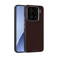 Per Xiaomi 15 ABEL Ruyi Pattern 6D Micro Relief MagSafe Custodia in pelle per telefono (marrone)