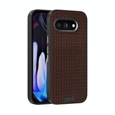 Per Google Pixel 9a ABEL Ruyi Pattern 6D Micro Relief MagSafe Custodia in pelle per telefono (marrone)