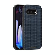 Per Google Pixel 9a ABEL Ruyi Pattern 6D Micro Relief MagSafe Custodia in pelle per telefono (blu)