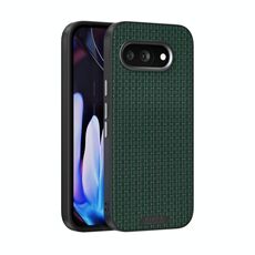 Per Google Pixel 9a ABEL Ruyi Pattern 6D Micro Relief MagSafe Custodia in pelle per telefono (verde)