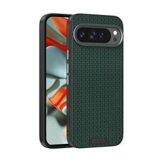 Per Google Pixel 9/9 Pro ABEL Ruyi Pattern 6D Micro Relief MagSafe Custodia in pelle per telefono (verde)