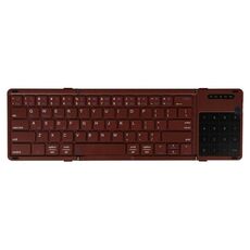 B077T Tastiera Bluetooth portatile pieghevole wireless con touchpad