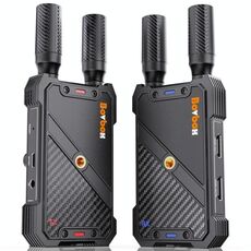 BOVBOX 082 1080P H.265 Bassa Latenza 400m Trasmettitore Ricevitore HDMI Extender Wireless, Spina: Spina UK