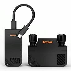 BOVBOX 091-TC per telefono proiettore USB C trasmettitore e ricevitore wireless estensore video, spina: spina UE