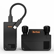 BOVBOX 091-TC per telefono proiettore USB C trasmettitore e ricevitore wireless estensore video, spina: spina AU