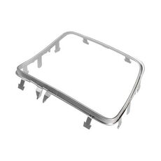 Per Mercedes-Benz Classe E W213 Portabicchieri Posacenere Copertura Strisce Decorative 2136830500 (Argento)