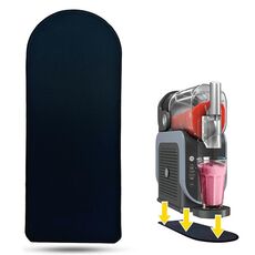 Tappetino scorrevole per Ninja Frozen Drink Maker FS301C / FS301 / FS300 Tappetino stabilizzante bifacciale per un facile spostamento (nero)