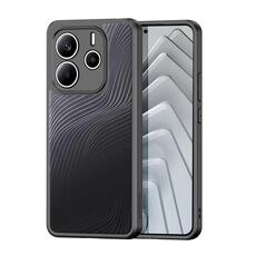 Custodia per telefono in TPU + PC effetto satinato DUX DUCIS Aimo Series per Redmi Note 14 5G (nero)