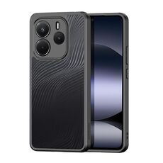 Custodia per telefono in TPU + PC effetto satinato DUX DUCIS Aimo Series per Redmi Note 14 4G 163,25 mm (nero)