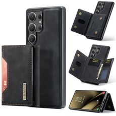 Custodia multi-carta DG.MING M2 Series per Samsung Galaxy S25 Ultra 5G + custodia magnetica per telefono (nera)