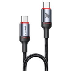 Cavo dati di ricarica Yesido CA181 PD60W 3A USB-C / Type-C a USB-C / Type-C, lunghezza: 1,2 m (nero)