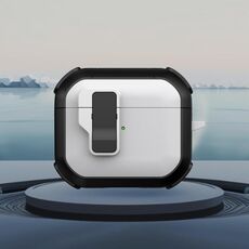 Per AirPods 3 Starship Custodia per auricolari wireless con interruttore magnetico (bianco blu)