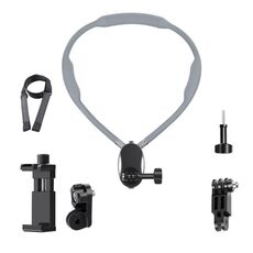 Supporto magnetico anti-vibrazione per collo, tipo: morsetto per telefono 6 in 1