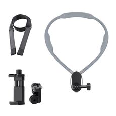 Supporto magnetico anti-vibrazione per collo, tipo: morsetto per telefono 4 in 1
