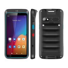 UNIWA V5N Barcode PDA Telefono robusto, 4 GB + 64 GB, 5,5 pollici Android 12 MediaTek MT6765 Helio P35 Octa Core, NFC, Rete: 4G (AU Plug)