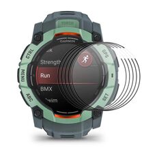 Per Garmin Instinct 3 AMOLED / Solar 50 mm, 5 pezzi, pellicola protettiva per schermo ENKAY 3D a copertura totale, morbida per PC con bordo in PMMA HD