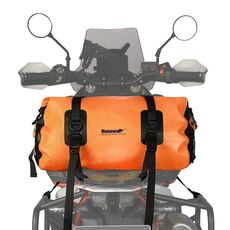 Rhinowalk RK19660 Borsa da sella multifunzionale impermeabile per portabiciclette Borsa da viaggio per esterni (arancione)