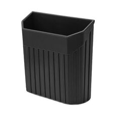 Scatola portaoggetti per controllo centrale appiccicoso per auto, organizer multiuso per bocchette dell'aria per auto (nero)