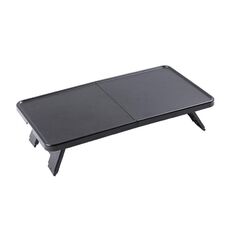 Per Tesla Model Y / 3 Car Front Center Control Plate Folding Tray Table (Nero)