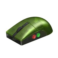 Mouse wireless traslucido verde 8BitDo Retro R8 con base di ricarica