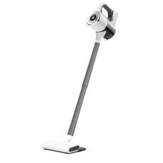 Aspirapolvere portatile wireless da 15000 Pa per uso domestico, grande aspirazione, antiacaro, spolveratore, lavapavimenti (grigio bianco)