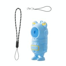 Per Insta360 GO 3S STARTRC Custodia protettiva in silicone per cartoni animati (azzurro)
