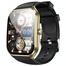 hoco Y28 1.96 pollici AMOLED Screen IP67 Smart Watch sportivo impermeabile, versione chiamata (oro)