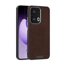 Per OPPO Reno13 Pro Global ABEEL Ruyi Pattern 6D Micro Relief MagSafe Custodia in pelle per telefono (marrone)