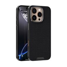 Per iPhone 16 Pro ABEEL Ruyi Pattern 6D Micro Relief MagSafe Custodia in pelle per telefono (nero)