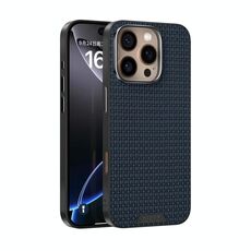 Per iPhone 16 Pro ABEL Ruyi Pattern 6D Micro Relief MagSafe Custodia in pelle per telefono (blu)