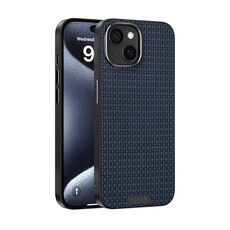 Per iPhone 15 Plus ABEL Ruyi Pattern 6D Micro Relief MagSafe Custodia in pelle per telefono (blu)