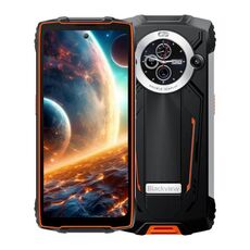 [Magazzino HK] Blackview BV8200 Rugged Phone, 12 GB + 256 GB, 6,5 pollici + 1,3 pollici Android 14 MediaTekHelio G100 MT8781, Rete: 4G, NFC (arancione)