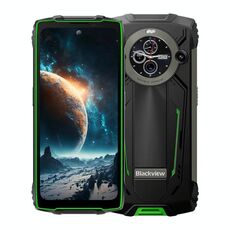 [Magazzino HK] Blackview BV8200 Rugged Phone, 12 GB + 256 GB, 6,5 pollici + 1,3 pollici Android 14 MediaTekHelio G100 MT8781, Rete: 4G, NFC (verde)