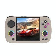 Console di gioco portatile ANBERNIC RG CubeXX con schermo IPS da 3,95 pollici, supporta WiFi Bluetooth, Linux 64 bit 32G+64G (grigio)